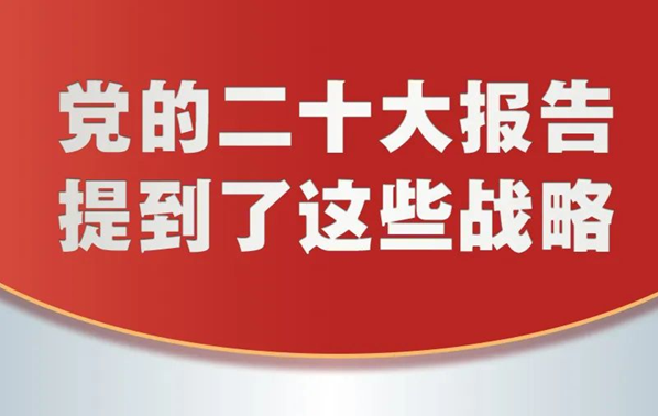 黨的二十大報告，提到這些戰(zhàn)略
